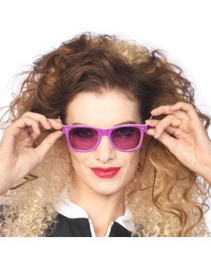 Retro Purple Glasses
