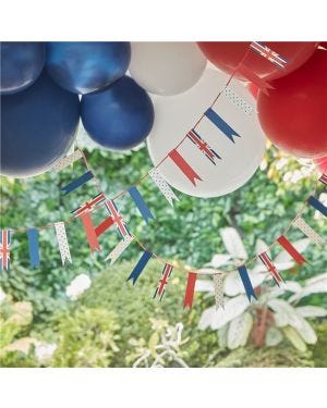Union Jack Tassel Garland