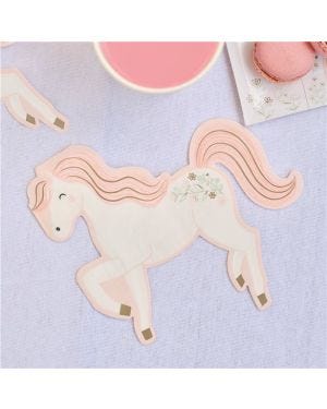 Princess Horse Paper Napkins - 31cm (16pk)