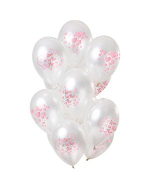 Love is in the Air Balloons - 11&quot; Latex (12pk)