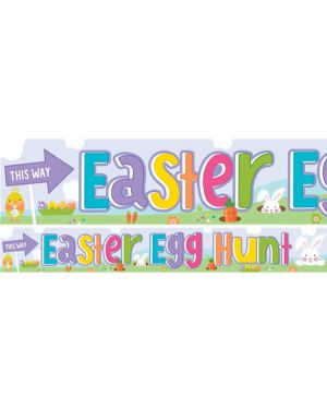 Easter Egg Hunt Paper Banners - 1m (3pk)