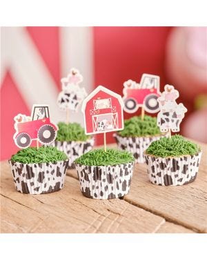 Farm Friends Cupcake Toppers (12pk)