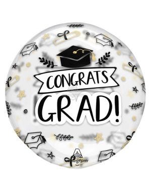 Congrats Grad Clearz Balloon