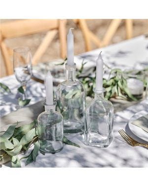 Secret Garden Glass Bottle Candles (3pk)