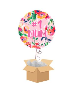 #1 Mum Balloon - Delivered Inflated