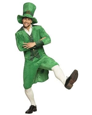 St Patricks Leprechaun - Adult Costume