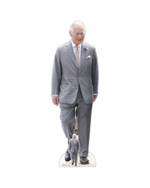 King Charles Cardboard Cutout - 108cm x 58cm