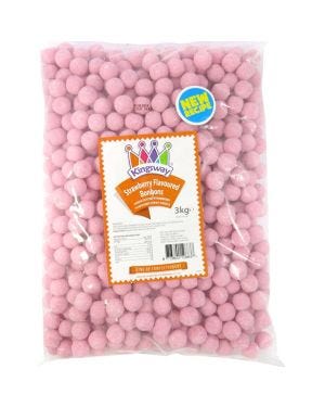 Strawberry Flavour Bonbons - 3kg