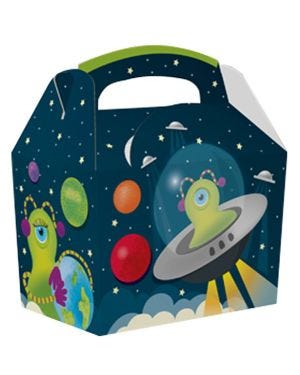 Compostable Alien Space Party Box