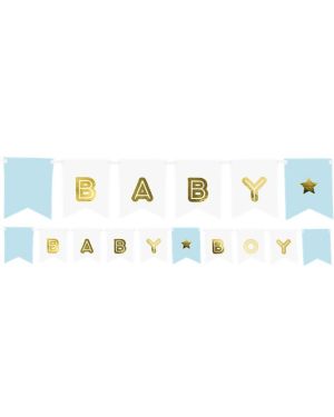 Blue Baby Boy Banner - 1.6m