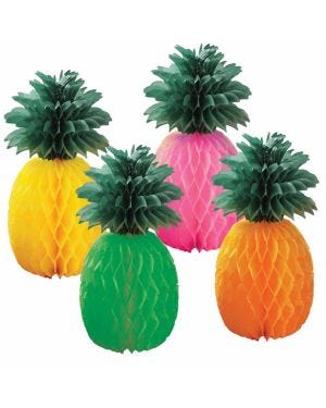 Club Tropicana Honeycomb Pineapples (4pk)