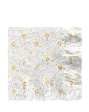Fairy Princess Lunch Napkins - 33cm (16pk)