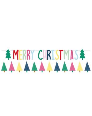 Festive Friends Letter Banner