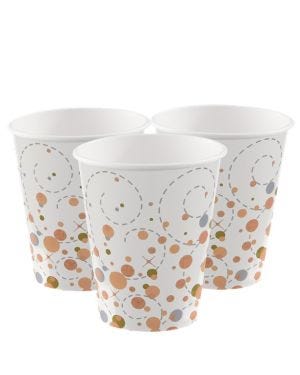 Sparkling Fizz Paper Cups - 266ml (8pk)
