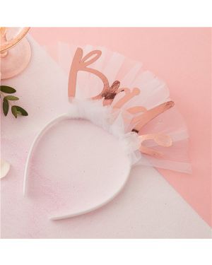 Floral Hen Party &#039;Bride&#039; Headband