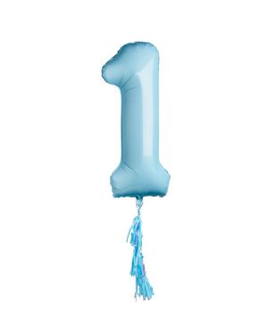Blue 1st Birthday Balloon - 40&quot; Foil