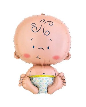 Baby Super Shaped Giant Balloon - 22&quot; Foil - unpackaged