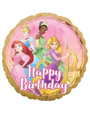 Disney Princess Happy Birthday Foil Balloon - 18&quot;
