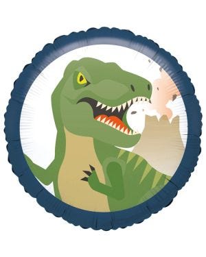 Happy Dinosaur Foil Balloon - 18&quot;