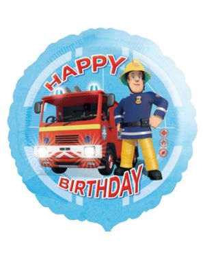 Fireman Sam &#039;Happy Birthday&#039; Foil Balloon - 18&#039;&#039;