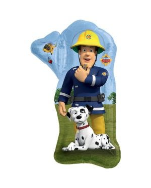 Fireman Sam Supershape Foil Balloon - 33&quot;