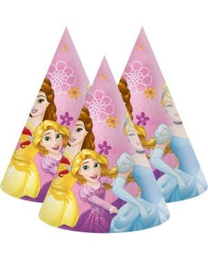 Disney Princess Live Your Story Party Hats (6pk)