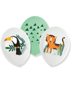 Get Wild Safari Latex Balloons - 11&quot; (6pk)