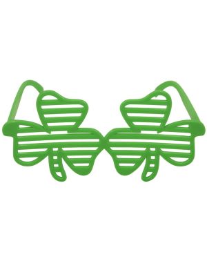 St Patrick&#039;s Day Shamrock Shutter Glasses