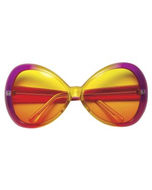 60&#039;s Pink/Yellow Glasses
