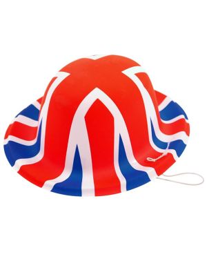 Union Jack Mini Bowler Hat