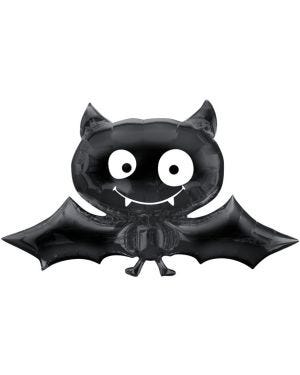 Black Bat SuperShape Balloon - 24&quot; x 41&quot; Foil