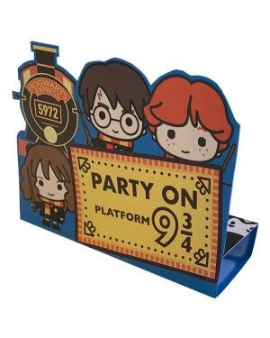 Harry Potter Pop Up Party Invitations (8pk)
