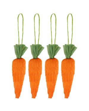 Hanging Carrots - 8cm (4pk)