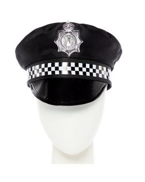 Black Police Hat - Child