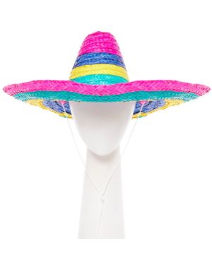 Multicoloured  Mexican Sombrero