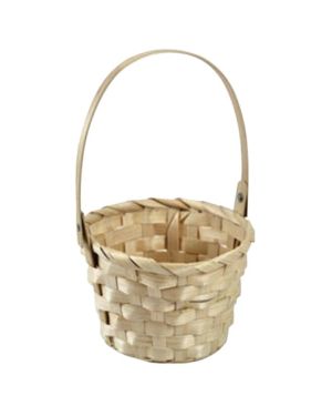 Medium Natural Easter Basket -  17x33cm