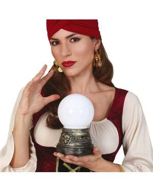 Light Up Mystic Ball - 19cm