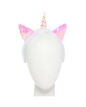 Pink  Holographic Unicorn Headband