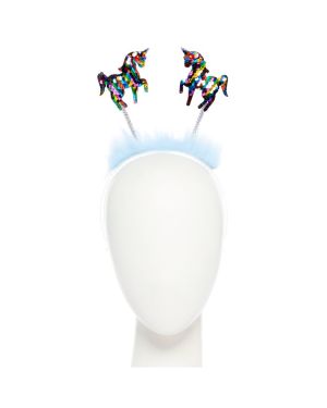 Rainbow  Unicorn Sequin Headband