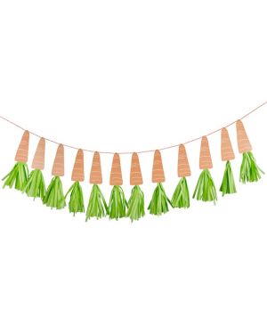 Carrot Tinsel Garland - 2m
