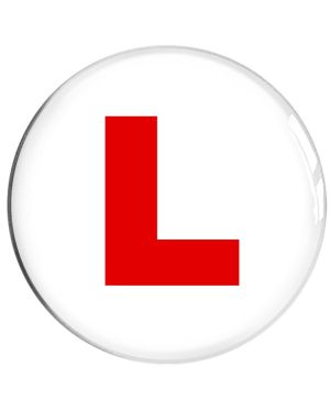 L&#039; Plate Jumbo Badge - 15cm