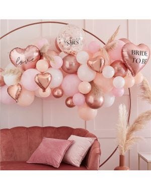 Hen Party Balloon Arch - 65 Balloons