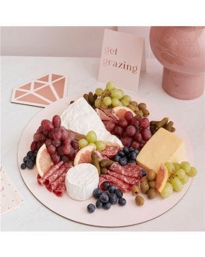 Rose Gold Ring Grazing Board