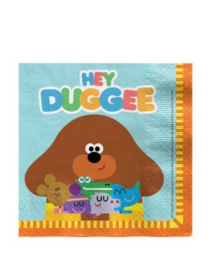 Hey Duggee Paper Napkins - 33cm (16pk)