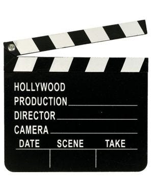 Hollywood Directors Clapper Board - 20cm