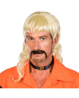 Not Your Average Joe Wig &amp; Moustache
