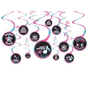 Internet Famous Swirl Decorations (12pk)