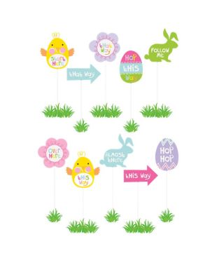 Easter Egg Hunt Clue Signs - 40cm