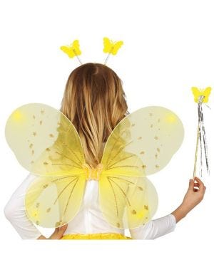 Yellow Fairy Accessory Kit - Child