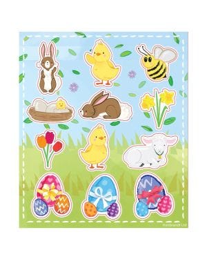 Easter Stickers - 11.5cm